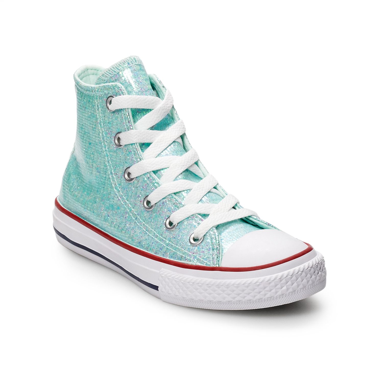 converse turquoise high tops sneakers