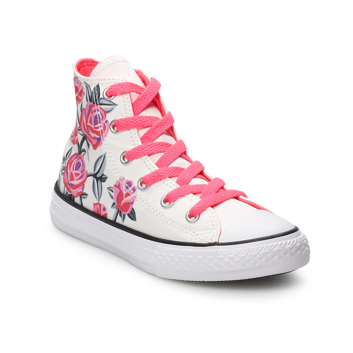 floral high tops