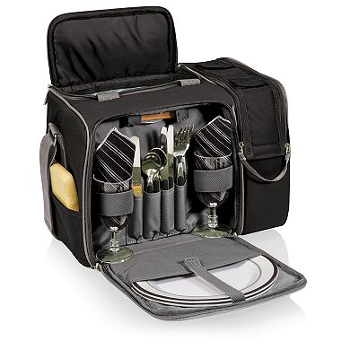 Picnic Time Appalachian State Mountaineers Malibu Picnic Basket Cooler Set