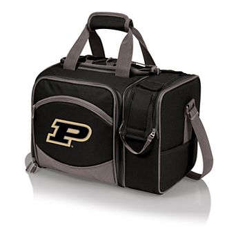 Picnic Time Purdue Boilermakers Malibu Picnic Basket Cooler Set