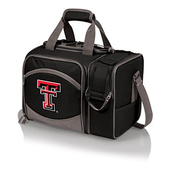 Picnic Time Texas Tech Red Raiders Malibu Picnic Basket Cooler Set