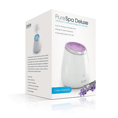 Pure Enrichment PureSpa Deluxe Aromatherapy Essential Oils Diffuser