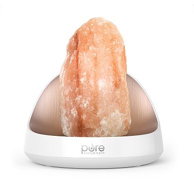 Pure Enrichment PureGlow 2-in-1 Himalayan Salt Lamp & Essential Oils Diffuser