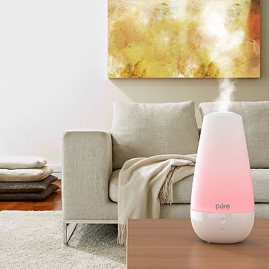 Pure Enrichment PureSpa XL 3-in-1 Humidifier, Mood Light & Essential Oils Diffuser