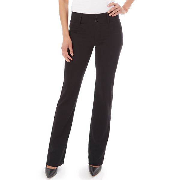 Ladies dress pants at kohl's best sale