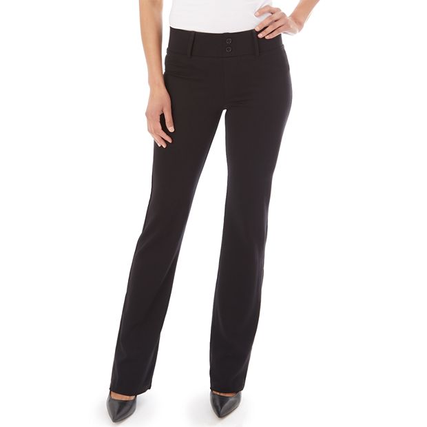 Petite Apt. 9® Pull-On Tummy Control Ponte Leggings