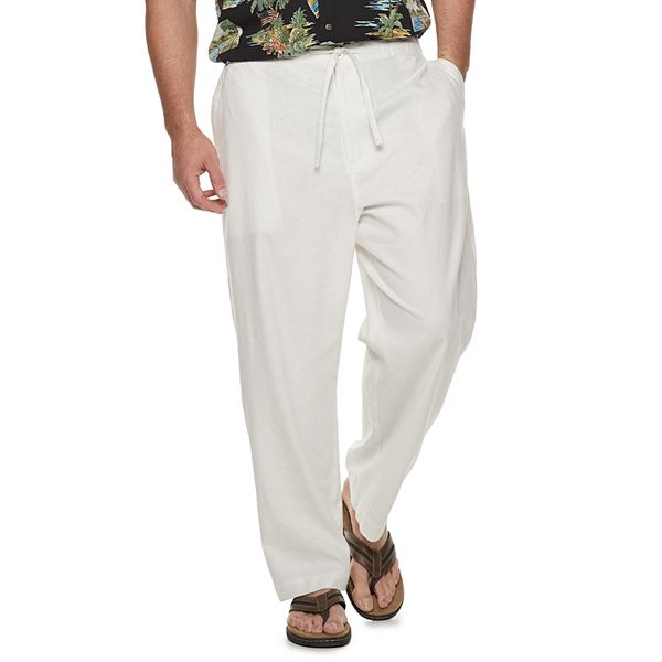 Big & Tall Cubavera Drawstring Pants