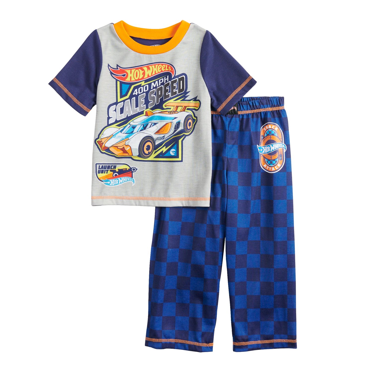 hot wheels pajama set