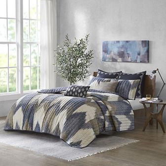 INK+IVY Alpine 3 pc Cotton Quilt Set with Shams