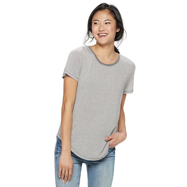 Juniors' SO® Favorite Crew Tee