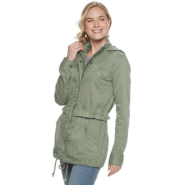 Women's Sonoma Goods For Life Shrunken Jacket, Size: Medium, Med