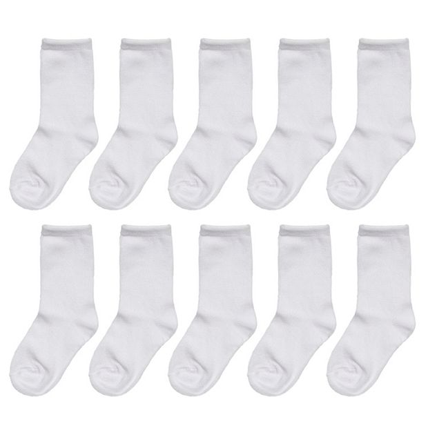 Girls SO® 10-pack Ankle Socks