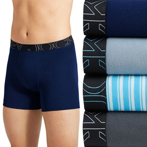 Life by Jockey 5 Pack Men's 100% Cotton Low Rise Brief Underwear (Small) :  : Fashion