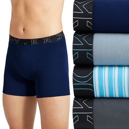 Jockey Generation™ Men's Striped Boxer Briefs 3pk - Blue/orange