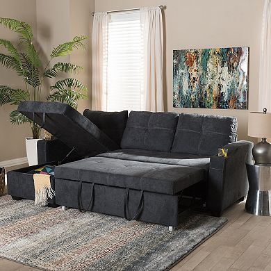 Baxton Studio Modern Sectional Sofa Sleeper