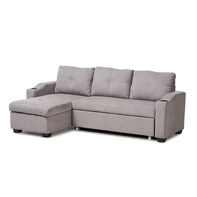 46270375 Baxton Studio Modern Sectional Sofa Sleeper, Multi sku 46270375
