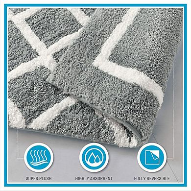 Madison Park Renu Reversible Tufted Bath Rug - 21'' x 34''