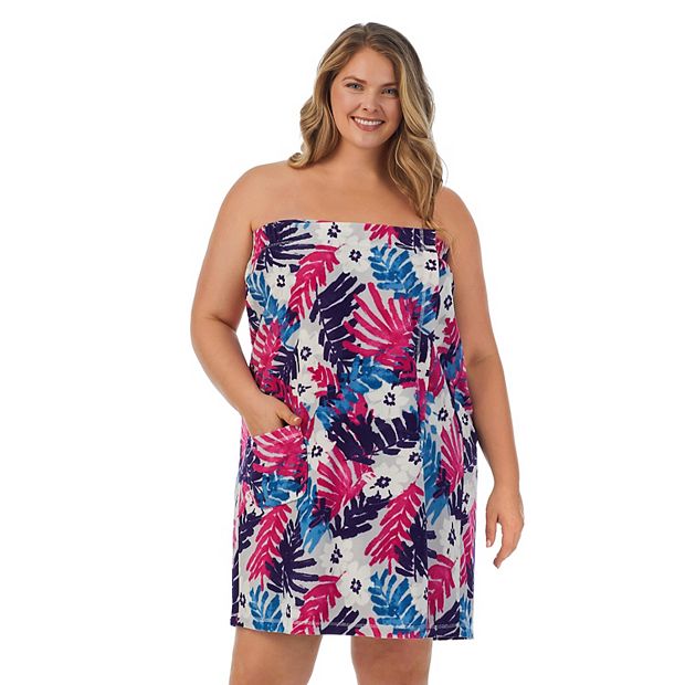 Shower wrap 2025 plus size