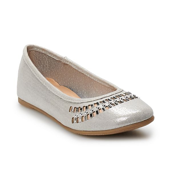 Kohls silver sale flats