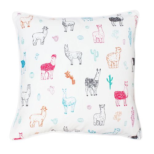 kohls llama pillow