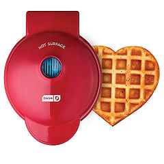 Kohl'sDash Mini Heart Waffle Maker