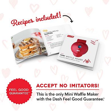 Dash Mini Heart Waffle Maker