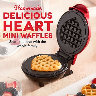 Dash Mini Heart Waffle Maker