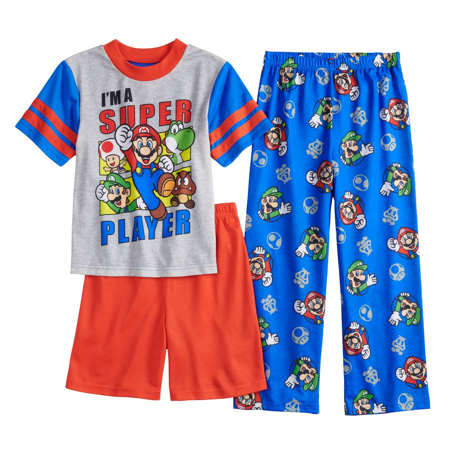 mario brothers pajama pants