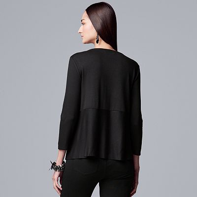 Women's Simply Vera Vera Wang Tie-Front Top