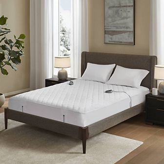 Beautyrest Cotton Deep Pocket Heated Mattress Pad