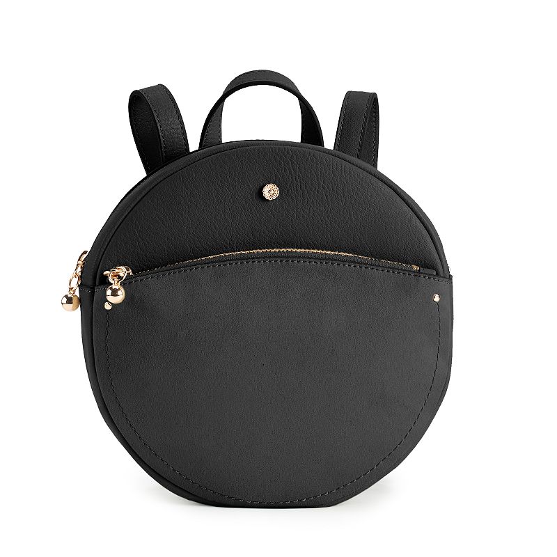 LC Lauren Conrad Lydia Mini Backpack, Black