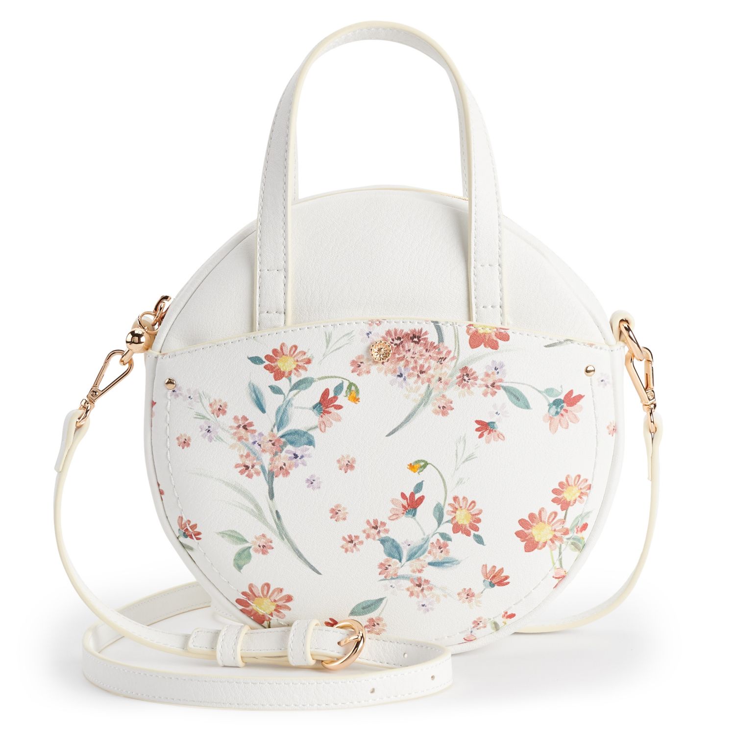 lc lauren conrad lydia round crossbody mini bag