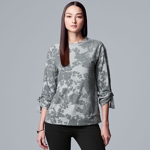 simply vera wang sweatshirt