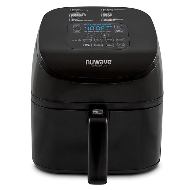 NuWave Brio 8 QT Digital Air Fryer with Temperature Probe