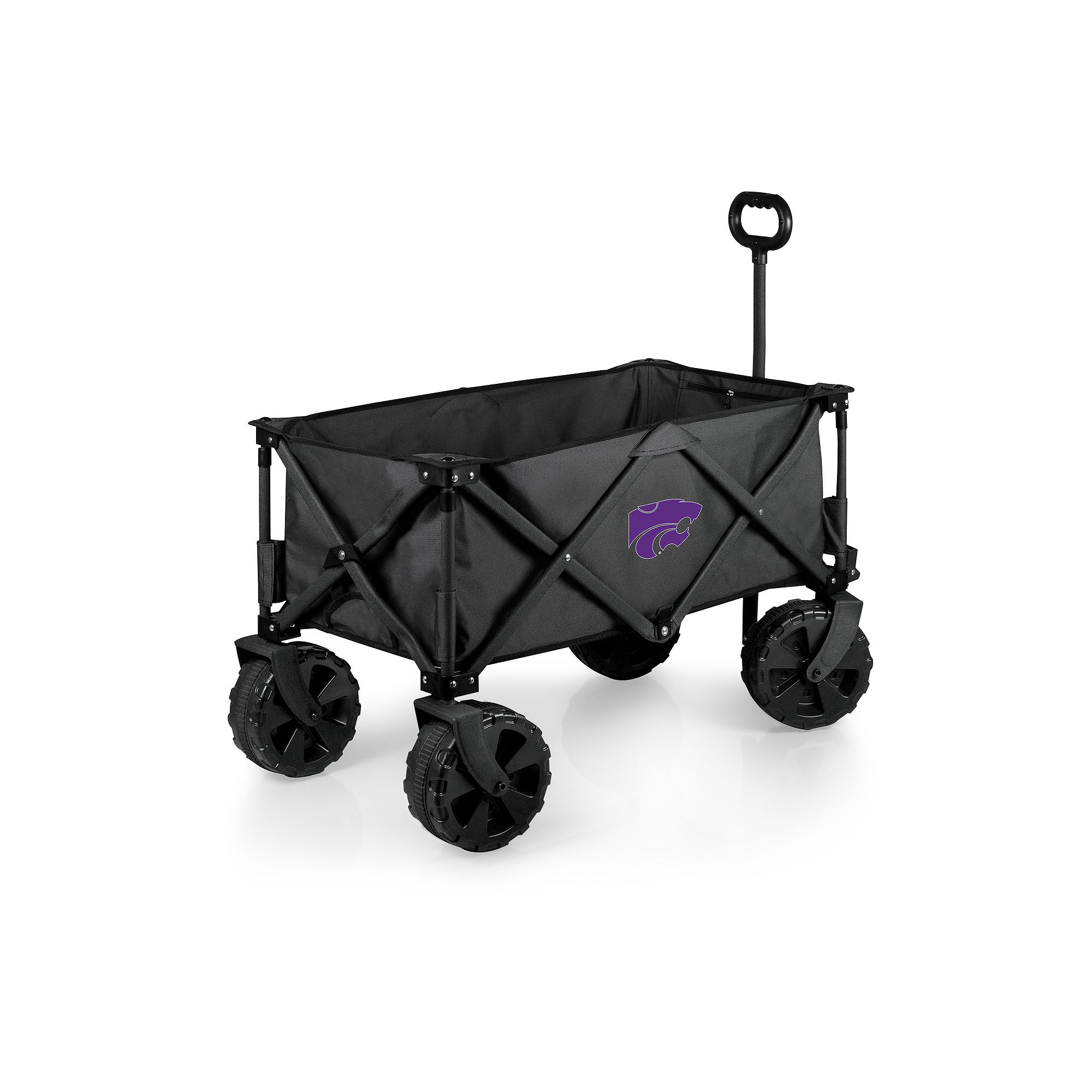 Picnic Time Kansas State Wildcats Adventure All-Terrain Wagon, Gray