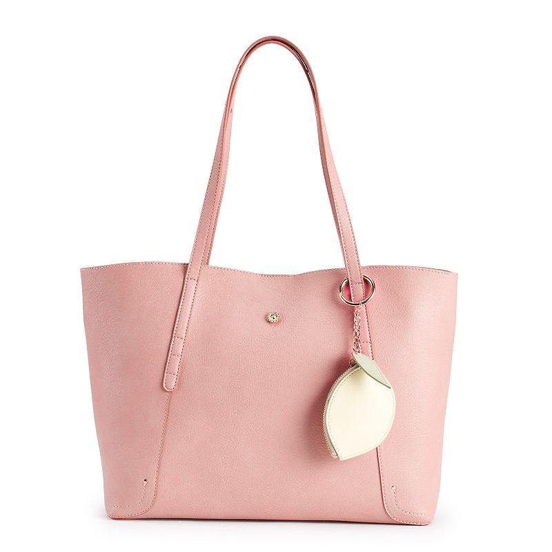 LC Lauren Conrad City Tote, Light Pink
