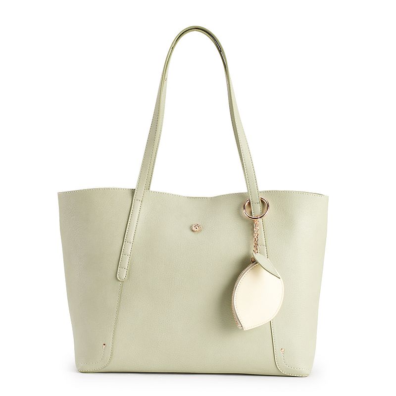 LC Lauren Conrad City Tote, Dark Green