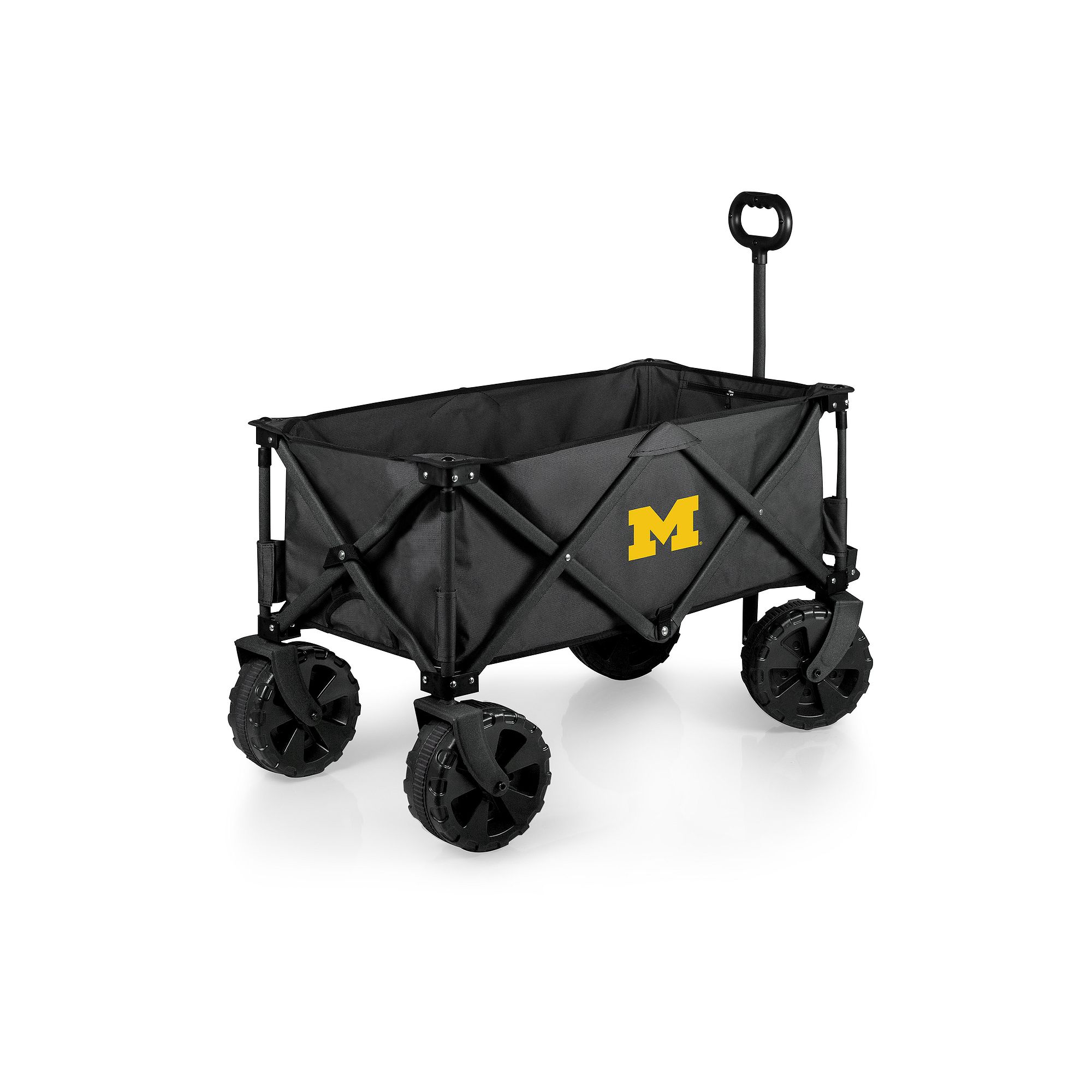 Picnic Time Michigan Wolverines Adventure All-Terrain Wagon, Gray