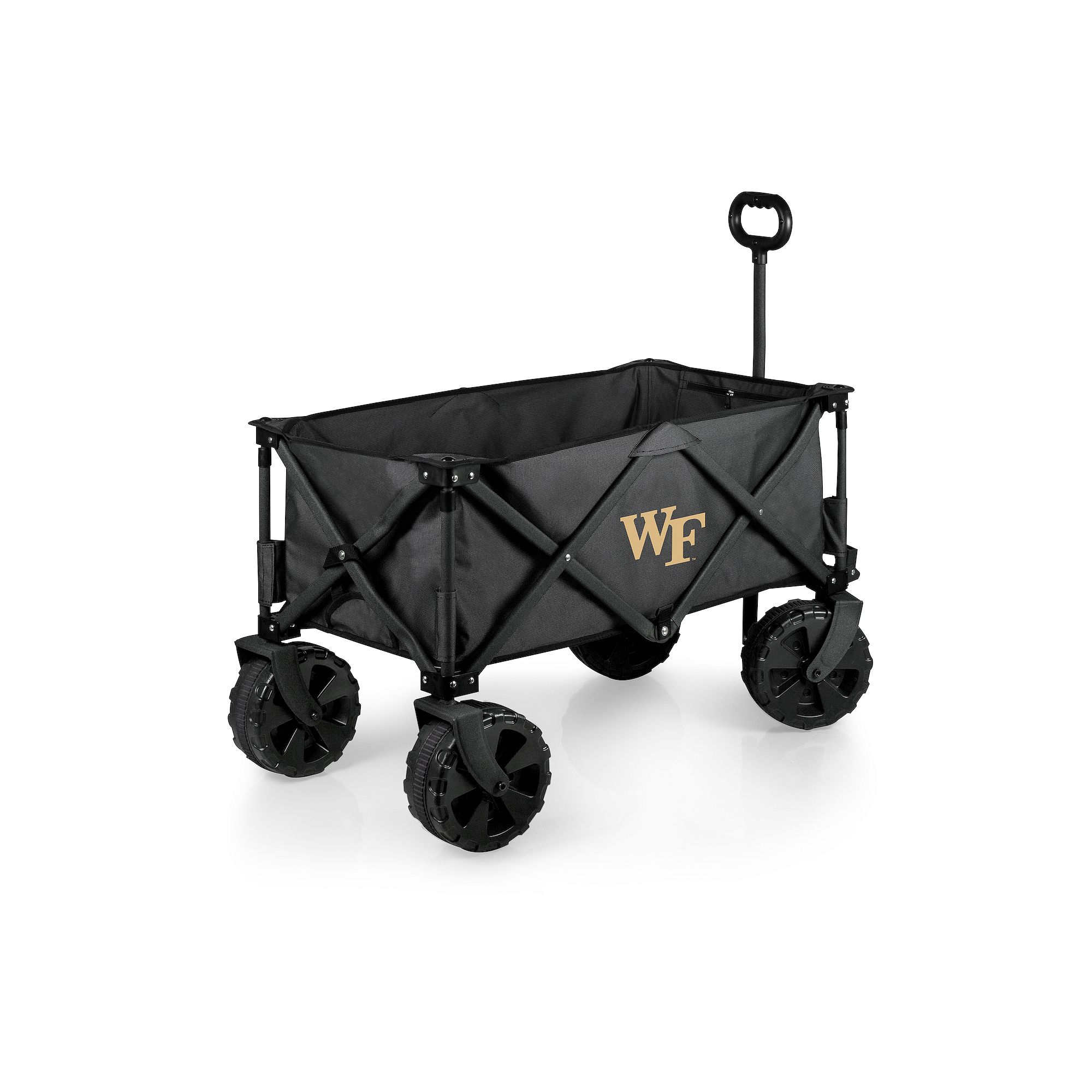 Picnic Time Wake Forest Demon Deacons Adventure All-Terrain Wagon, Wfu Gray