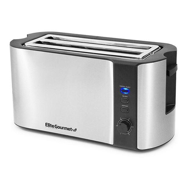 Elite Gourmet Multi-Function 4-Slice Toaster