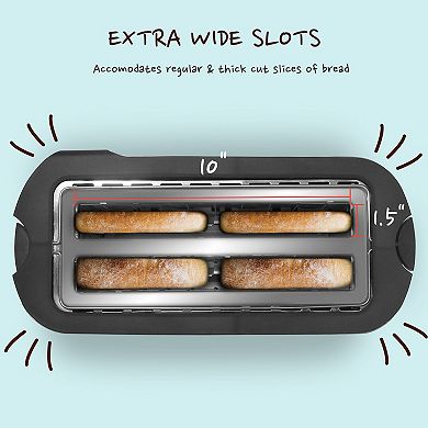 Elite Platinum Multi-Function 4-Slice Toaster