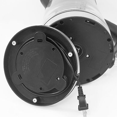 Elite Gourmet 1.7-Liter Glass Kettle