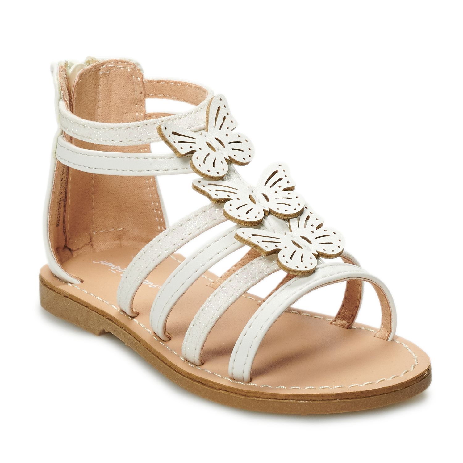 butterfly gladiator sandals