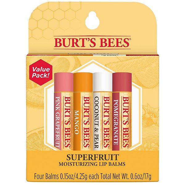 Burt's Bees Moisturizing Lip Balm, 0.15oz – The Beauty Store-Salon-Boutique