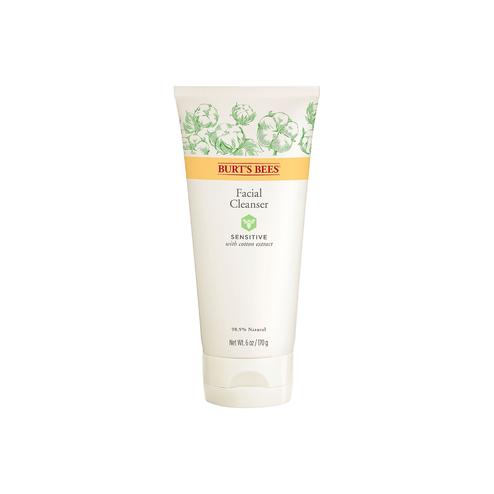 Burts Bees Sensitive Facial Cleanser, Color