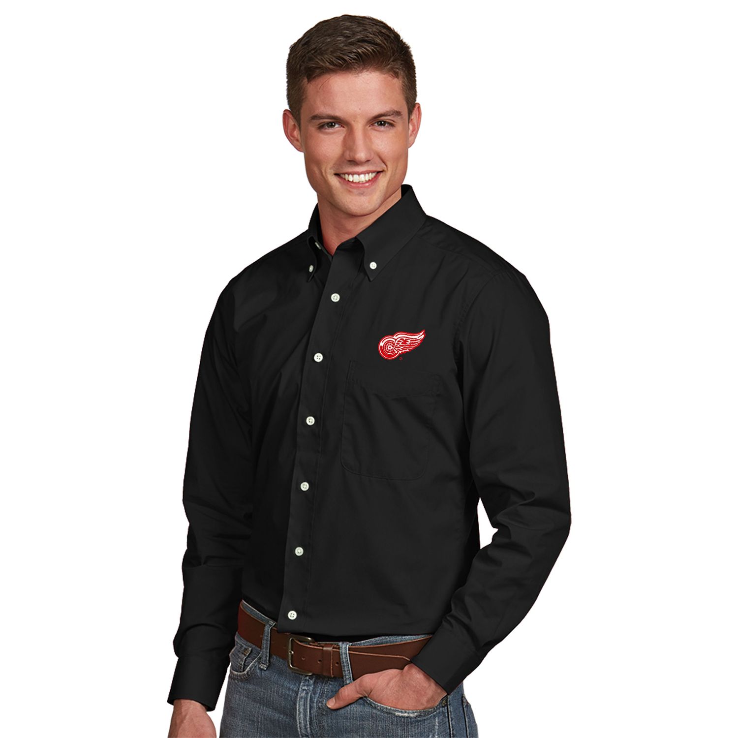 red wings shirt mens