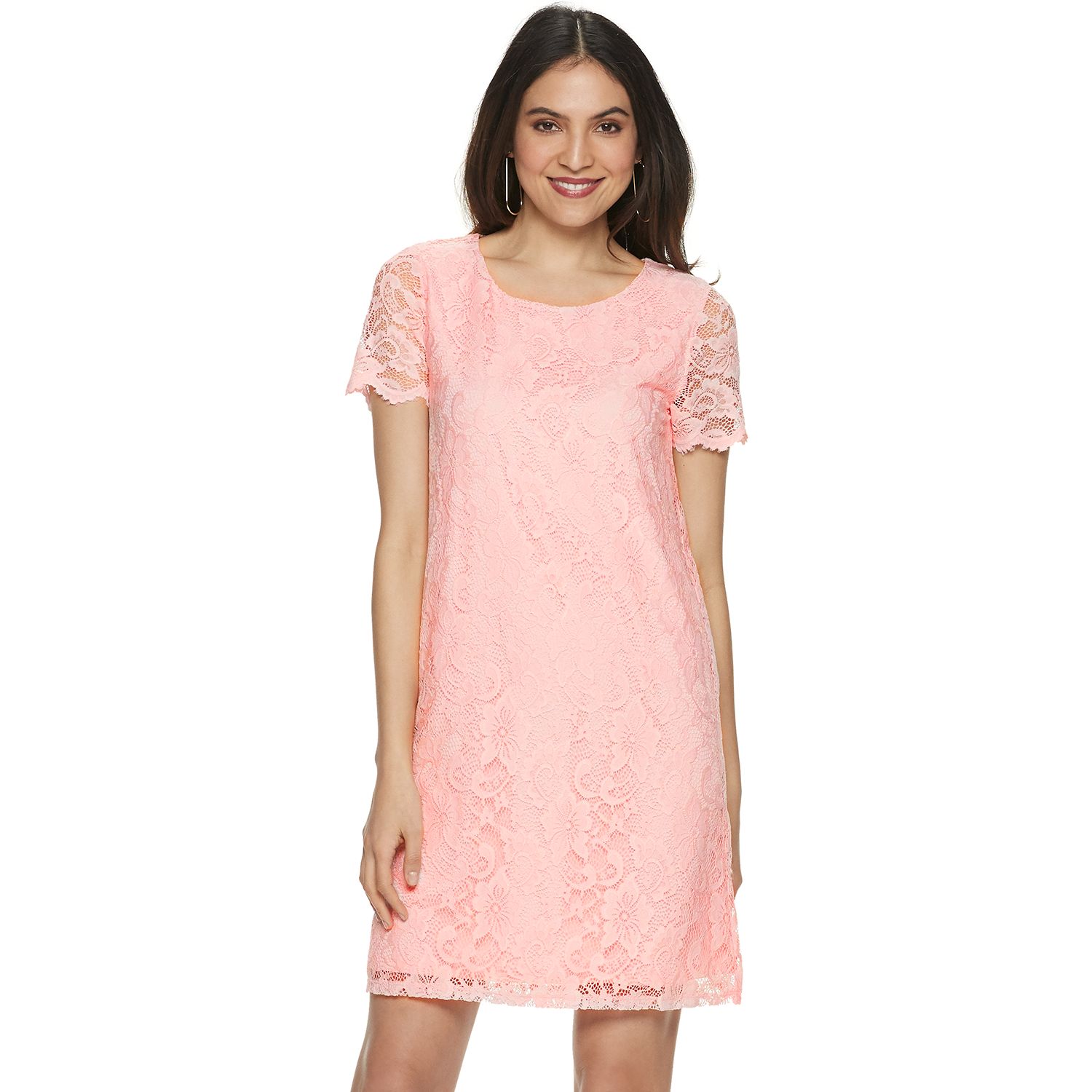 Women's Juicy Couture Lace Shift Dress