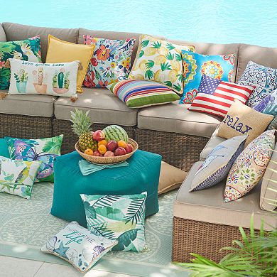 Sonoma Goods For Life™ Outdoor Printed Throw Pillow