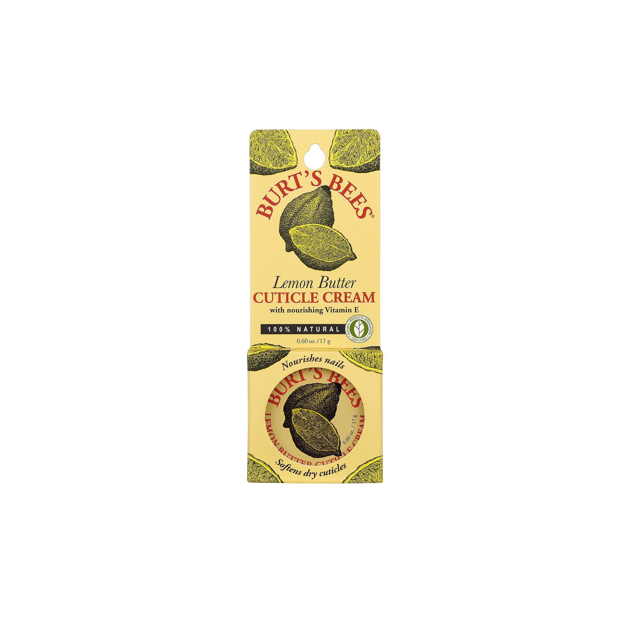 Burts Bees Lemon Butter Cuticle Cream, Color