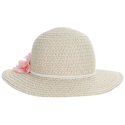 Girls 4 14 Elli by Capelli Floral Floppy Sun Hat